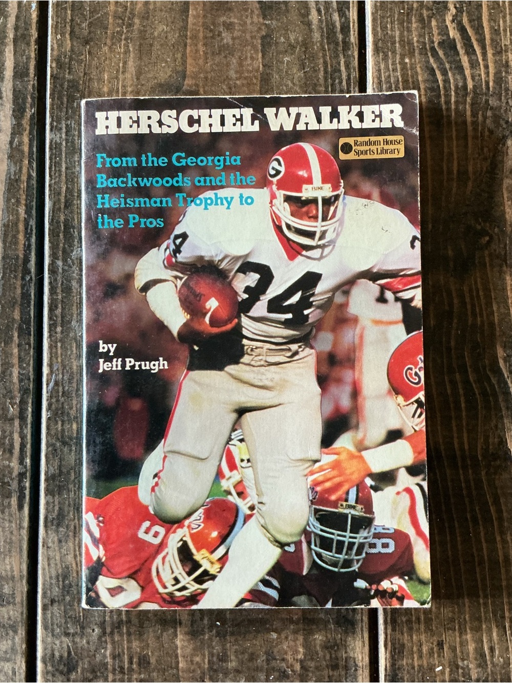Herschel Walker From Georgia Backwoods Heisman Trophy book by Jeff Prugh